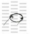 Cable piola freno mano trasera izquierda JAPON