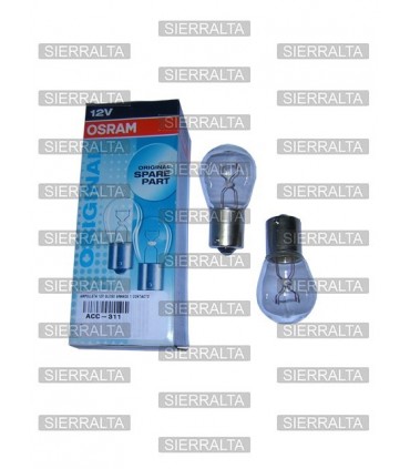 Ampolleta 12v Globo grande 1 contacto S25 ALEMÁN