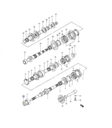 Reten (20x35x5.5) eje piloto JAPON