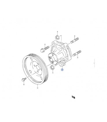 Bomba de agua TOP-GEAR