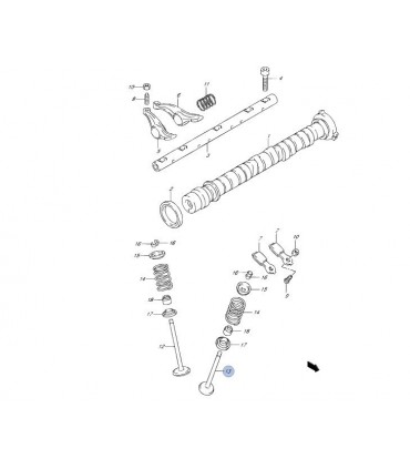 Valvula de escape ORIGINAL