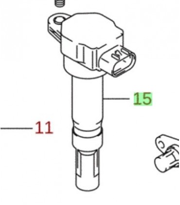 Bobina de encendido JAPON